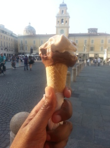 3. Verona. Not Verona but overlooking Piazza Garibaldi in Parma but can you ever have enough pictures of gelato?